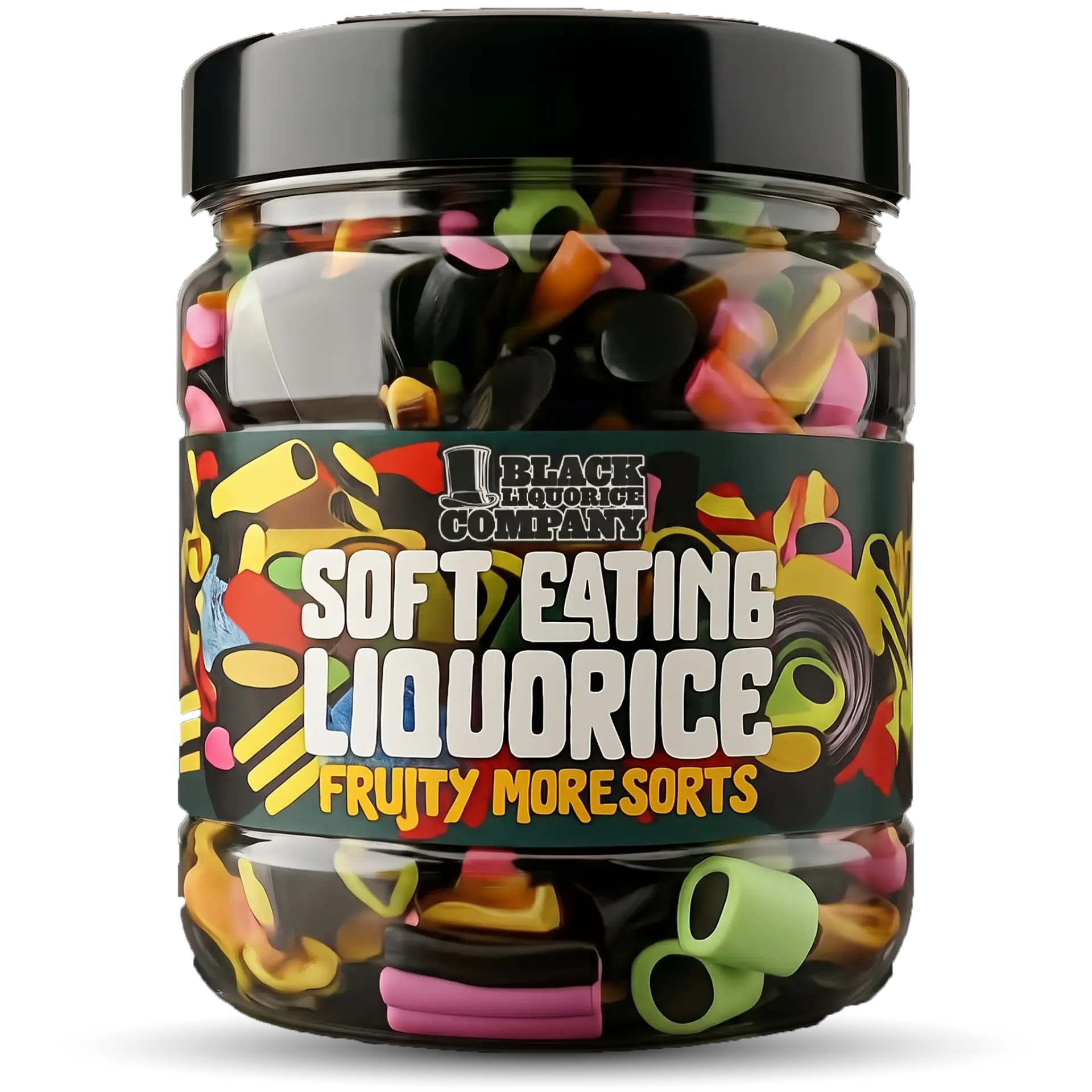 Large Fruity Liquorice Moresorts Gift Jar